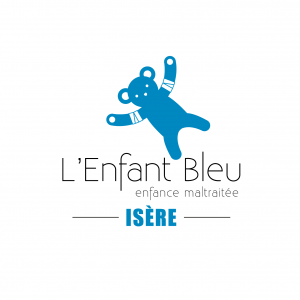 Logo LEnfant Bleu IsAre fond blanc