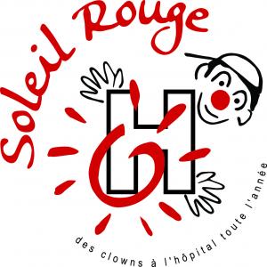 logo soleil rouge cercle